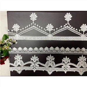 새로운 디자인 수용성 레이스 트림