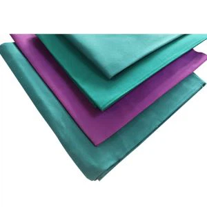 짠 기술 포플린 직물 능 직물 염색 병원 유니폼 직물